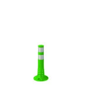 Esnek Delinatör TPE/TPU Şerit Ayırıcı  45 cm x 80 mm (Yeşil)