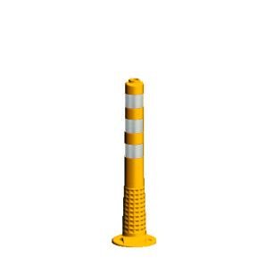 Esnek Delinatör 75 cm  x 80 mm TPE (Soketli)(Sarı)