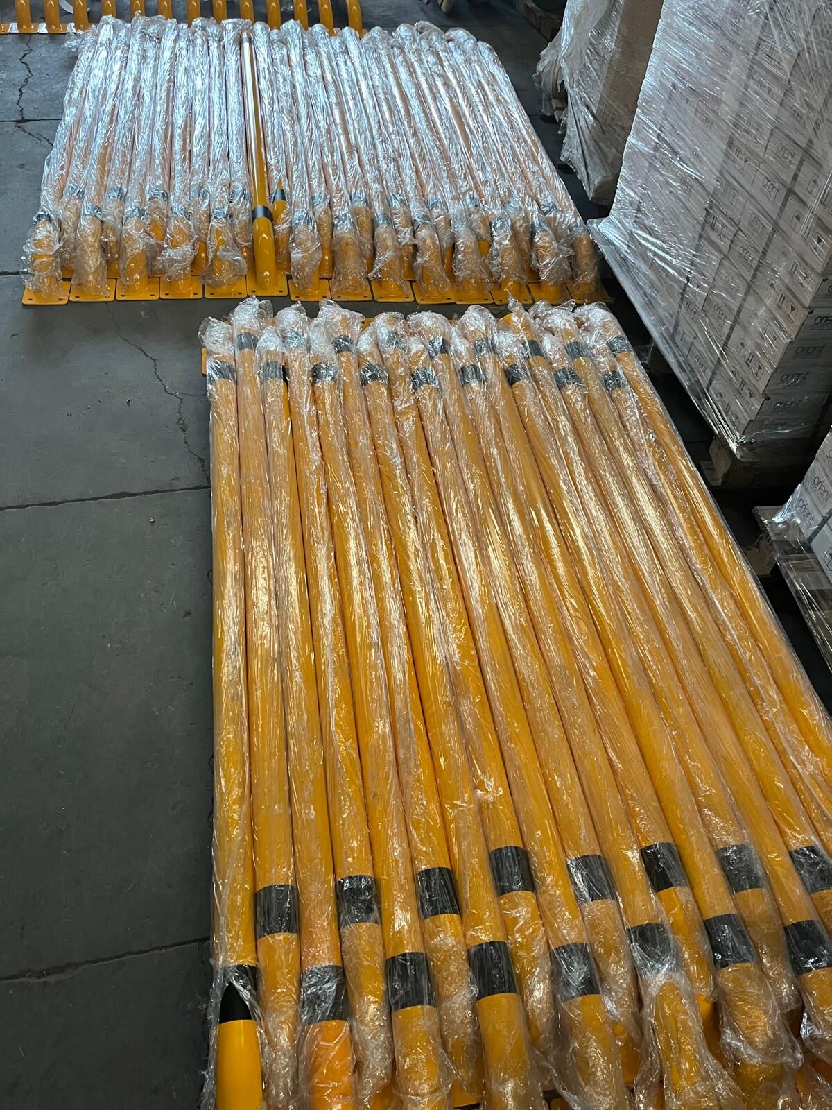 Araç Stoperi Otopark Stoperi Sonlandırma Bariyeri 180 cm Ø76mm