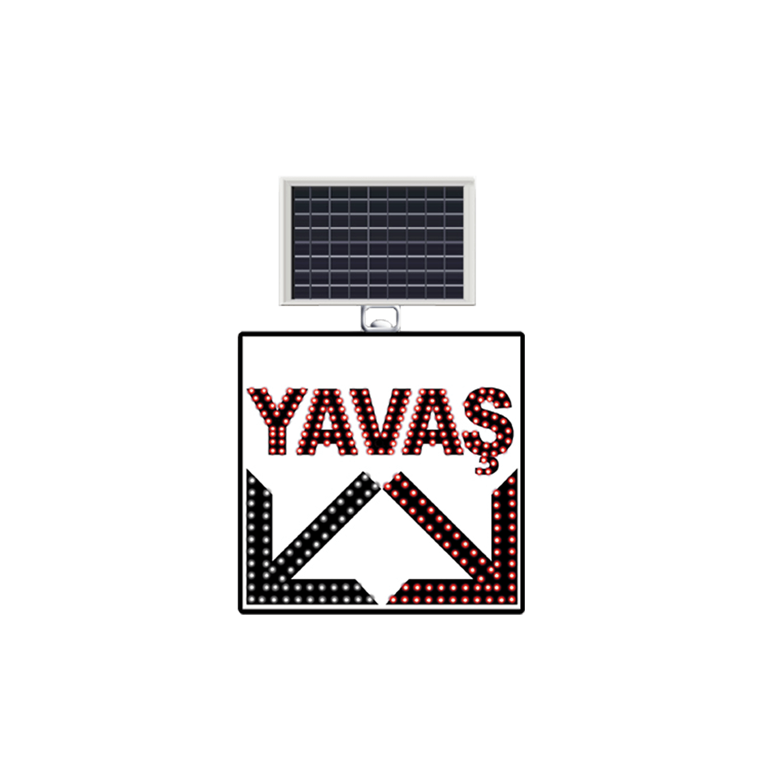 Güneş Enerjili Yavaş Levhası Çift Yönlü Ok Ledli Solar Levhası Fiyatı