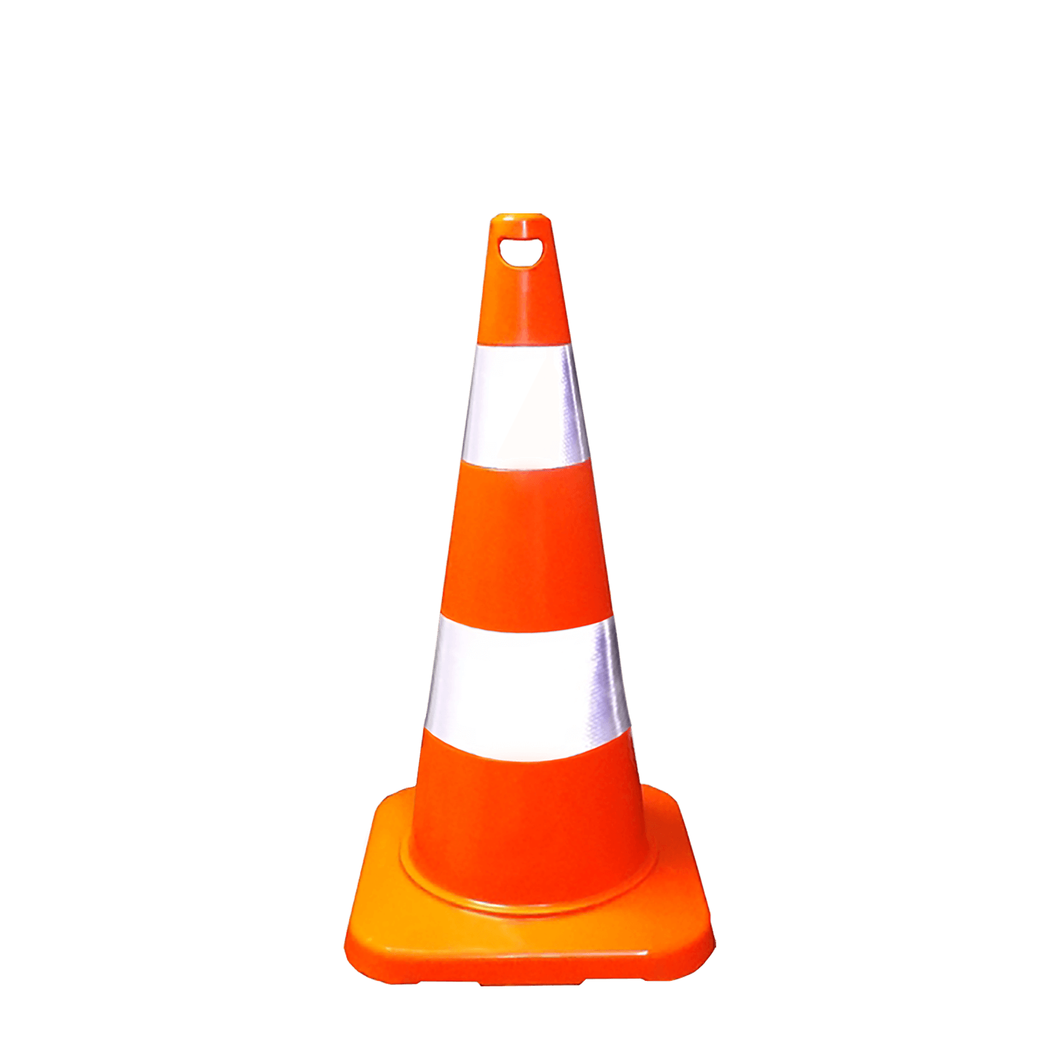 75 cm  Koni Trafik Konisi Plastik Trafik Duba Reflektör Koni Otopark Dubası